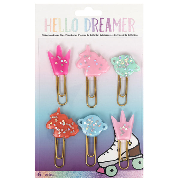 Hello Dreamer Paper Clips