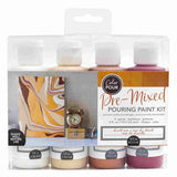 50% OFF- Desert Rose Color Pour Pre-Mixed Paint Kit 4/Pkg