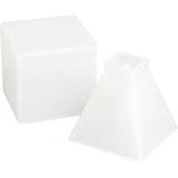 50% OFF - Color Pour Resin Mold Paper Weight Cube & Pyramid 2/Pkg