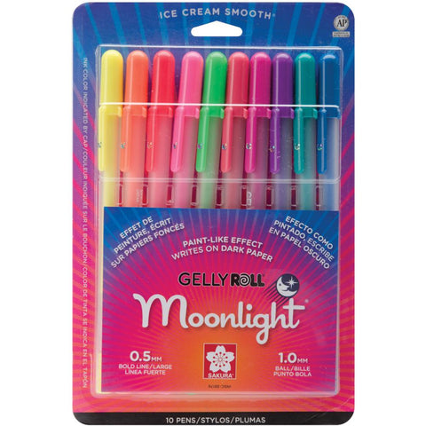 Gelly Roll Moonlight Pen Sets 10-Color Set