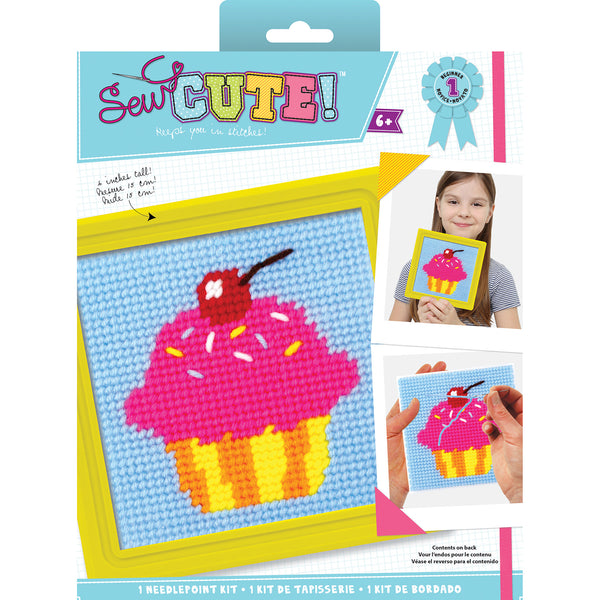 50% OFF - Cupcake Sew Cute! Needlepoint Kit