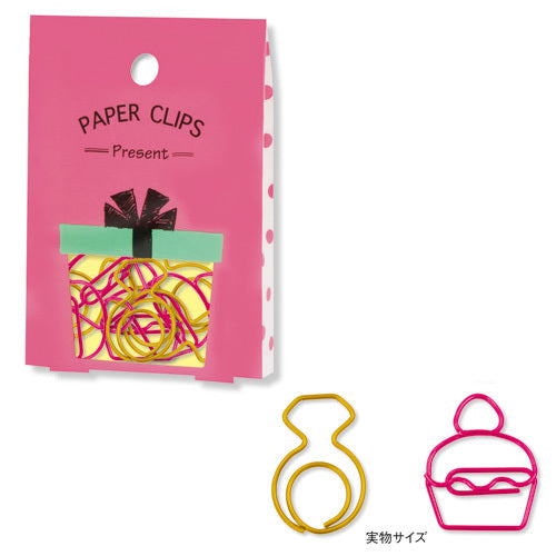 Cupcake & Ring Paper Clips (18pcs) Mind Wave Paper Clips