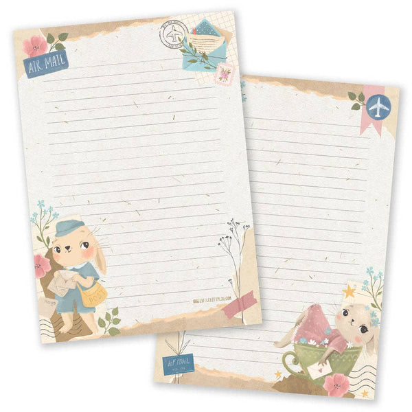 Bunny Mail Notepad A5