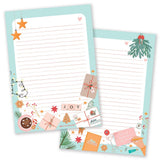 A5 Christmas Pastel Notepad