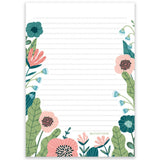 Flower Field Notepad A5