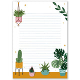 Plant Table Notepad A5