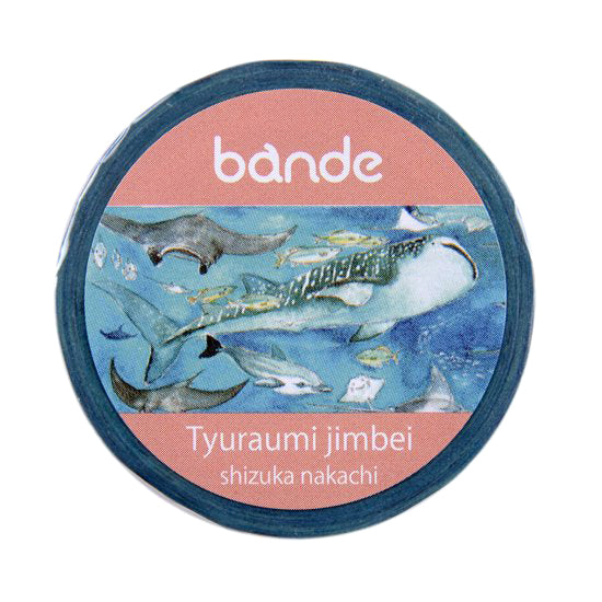 Tyuraumi Jimbei Sea Creatures Washi Tape Bande