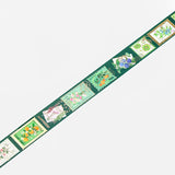 Post Office Plant Green Washi Tape BGM