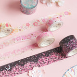 Moonlight Sakura Cherry Blossom Washi Tape BGM