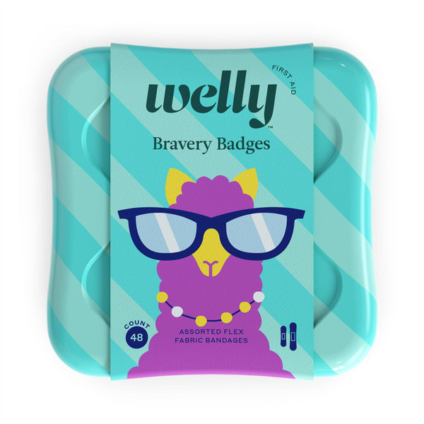 Bravery Badges Peculiar Pets Bandages - Sloth, Narwhal, Llama