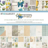 Curators Botanical Collection Pack 12"X12" 49 And Market