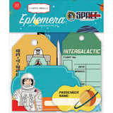 Space Academy Ephemera Cardstock Frames and Tags 33/Pkg