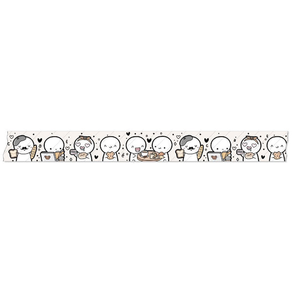 Cafe Time Washi Tape TheCoffeeMonsterzCO
