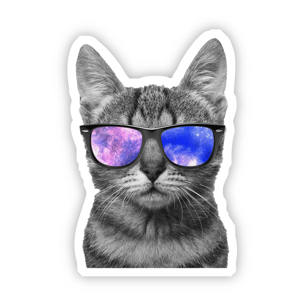 Cat Sunglasses Vinyl Sticker
