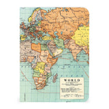 World Maps Cavallini & Co. Mini Notebook Set 3/Pkg