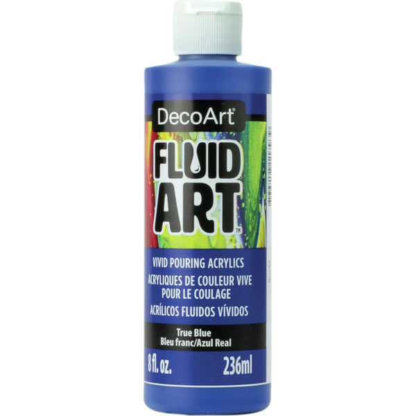 50% OFF - True Blue FluidArt Ready-To-Pour Acrylic Paint 8oz