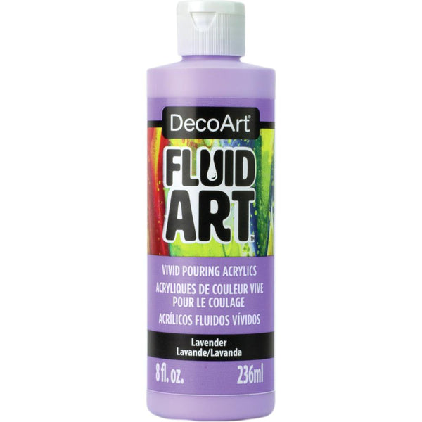50% OFF - Lavender FluidArt Ready-To-Pour Acrylic Paint 8oz