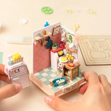Sweet Dream (Bedroom) DIY Miniature Dollhouse Kit