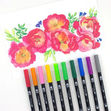 Dual Brush Pen Art Markers - Watercolor Favorites Bonus Pack
