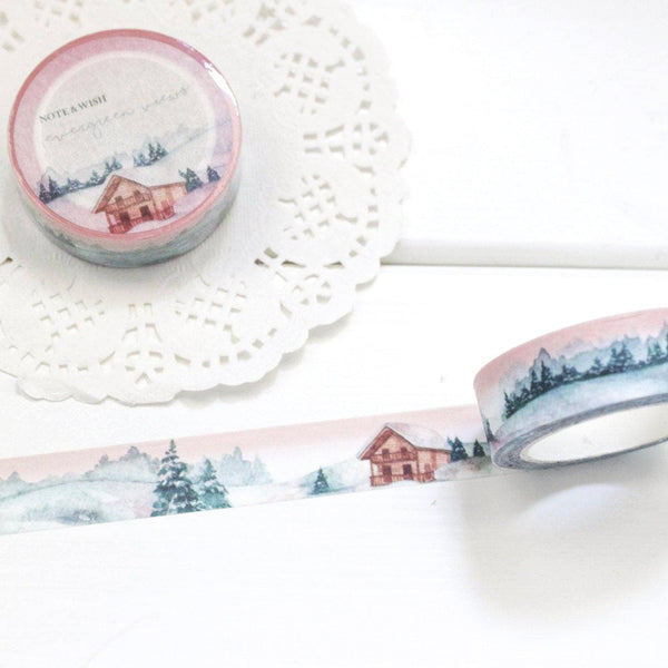 Evergreen Views Winter Washi Tape