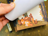 Fox and Bunny Notepad A6 To-Do List
