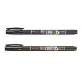Fudenosuke Calligraphy Brush Pens - 2-Pack