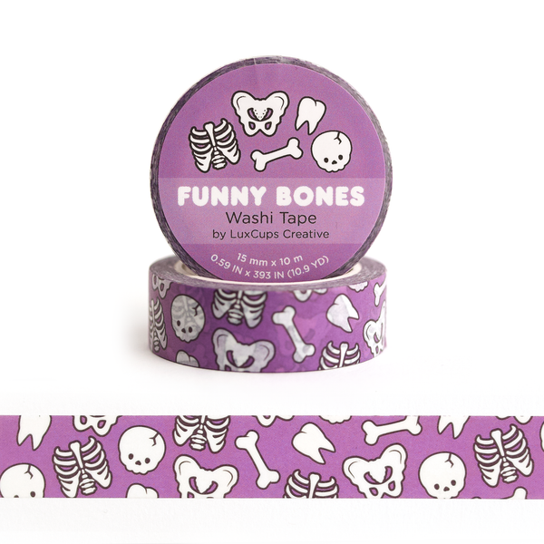 Funny Bones Washi Tape