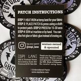 Future Ghost Iron-On Patch