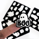 Halloween Ghost Boo Sticker Sheet