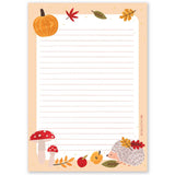 Hello Autumn Notepad A5