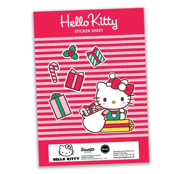 Hello Kitty Christmas Sleigh Sticker Sheet – Little Craft Place