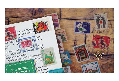 The Retro Stamp Book Flake Sticker. Fun Flake stickers for any and every occasion! These individual flake stickers are perfect for swaps, favors and happy mails.