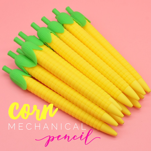 These Corn Mechanical Pencils are perfect for planning, for work, home, desk or for school. They will be a beautiful addition to your pen collection! 