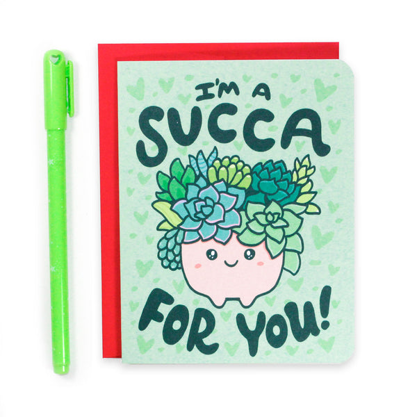I'm A Succa For You Valentine's Day Card