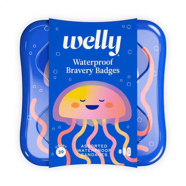 Jellyfish Waterproof Bandages Bravery Badges