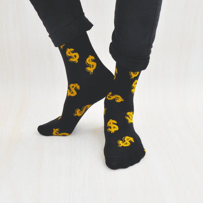 Money Golden Bling Kaiser Style Sock It Your Way Socks