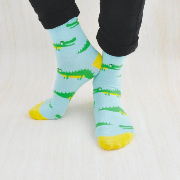 Snapping Croc Kaiser Style Sock It Your Way Socks