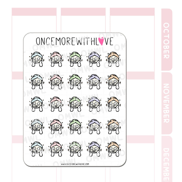 Face Mask 2.0 Munchkin Planner Stickers