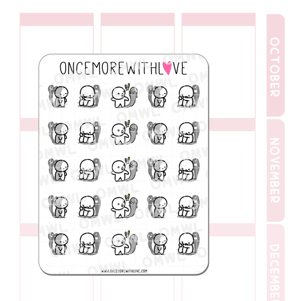 Living With Your Demons Munchkin Planner Sticker