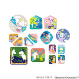 Moomin's Party Flake Sticker (45 pieces)