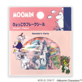 Moomin Party Flake Sticker (45 pieces)