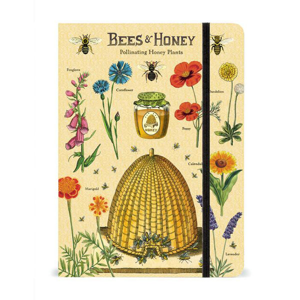 Bees & Honey Large Notebook Cavallini & Co.