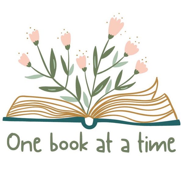 One Book At A Time Sticker