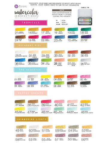 Watercolor Confections®- Pastel Dreams