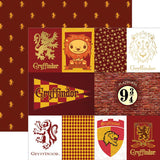 Have you been sorted into Gryffindor? Maybe you know a Gryffindor? Use this fun house tag paper any time you want to craft about your favorite courageous and brave witch, wizard, or Muggle!