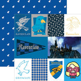 You'll never find anyone more creative and intelligent than a Ravenclaw! Represent all of the Ravenclaws in your life with imagery from this striking, intricate tag paper!