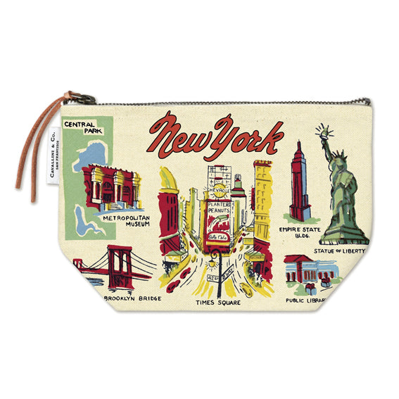 Cavallini & Co. Vintage Pouch NYC Icons