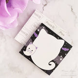 Ghost Cat Post It Notes