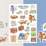 Happy Mail Sticker Sheet