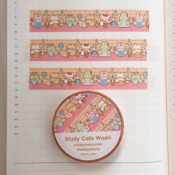 Study Cafe Washi Tape